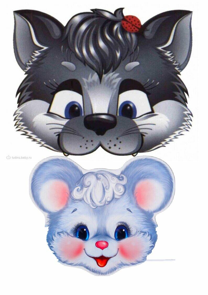 Маски до казки "Рукавичка" | Інші методичні матеріали. Дошкілля