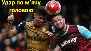Футбол - "Удари по м’ячу головою"