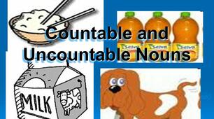 Countable  and  uncountable  nouns.  5    form.