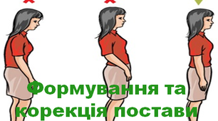 Формування та корекція постави