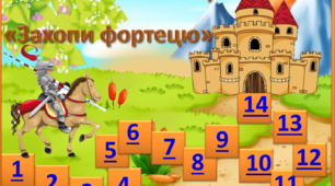 Інтерактивна гра з математики до теми "Площа фігури"