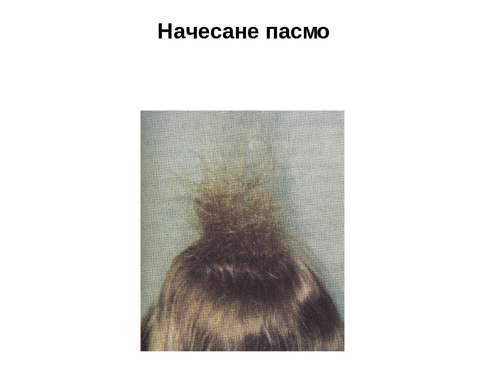 Начесане пасмо Начесане пасмо