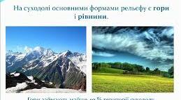 Форми земної поверхні