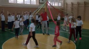Інтегрований урок з фізичної культури та з курсу "Я у світі" "Мистецтво і спорт"