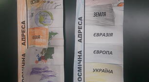 Презентація. "Моя космічна адреса"
