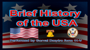 Презентація англійською мовою «Brief History of the USA» (Коротка історія США)