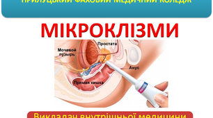 Презентація на тему "Мікроклізми"