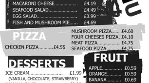 Listening: Ordering food in a café