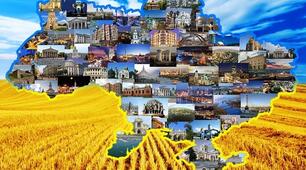 Україна на карті світу. Карта України. Корисні копалини