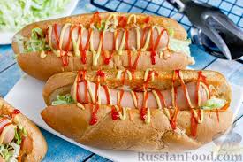 Рецепт: Хот-дог по-домашнему на RussianFood.com
