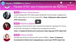 ДЕНЬ 3 (03.03.2021) Марафон «Толерантна освіта - запорука здорового суспільства»