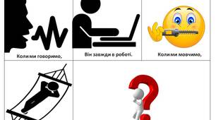 Практичний матеріал для роботи з загадками про органи чуття  за допомогою мнемотаблиць