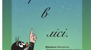 Гра " Пригоди в лісі".