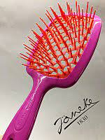 Расческа для волос Janeke 1830 Superbrush The Original Italian With Soft Moulded Tips розовая с оранжевым, цена 423 грн., купить в Луцке — Prom.ua (ID#1150537412)