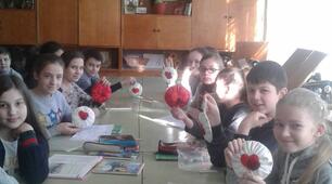 Виготовлення гольниці до Дня Святого Валентина