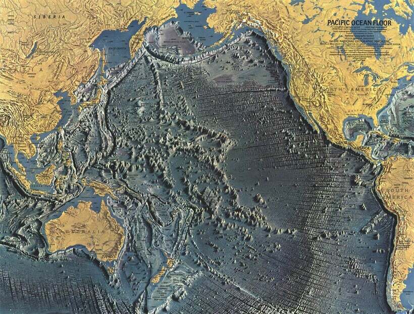 May be an image of map
