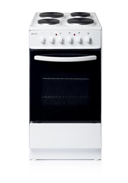 Haden HES50W 50cm Single Cavity Cooker | HBH Woolacotts - Cornwall and  Devon's Premier Independent Electrical Retailer