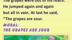 THE FOX AND THE GRAPES