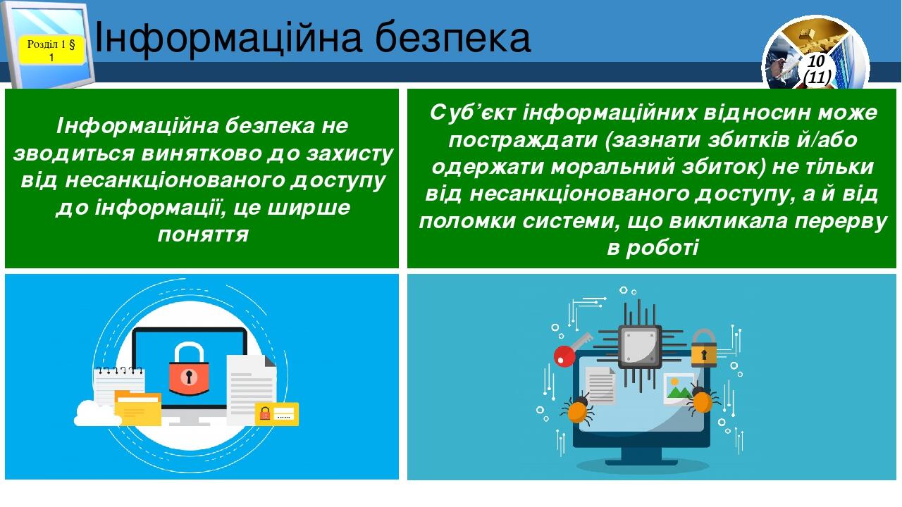 Безпека інформаційних технологій. Інформація та інформаційні відносини
