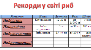 Вчимося працювати з таблицями. Урок інформатики в 3 класі НУШ