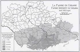 Українське життя в Севастополi ФОТОГРАФІЇ З ГОЛОДУ 1921-1923 - Карта зі звіту Квіслінґа
