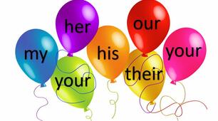 Possesive adjectives 2