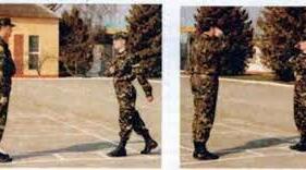 Розділ ІV. Стройова підготовка. Тема. Військове вітання. Вихід зі строю, повернення у стрій. Підхід до начальника та відхід від нього
