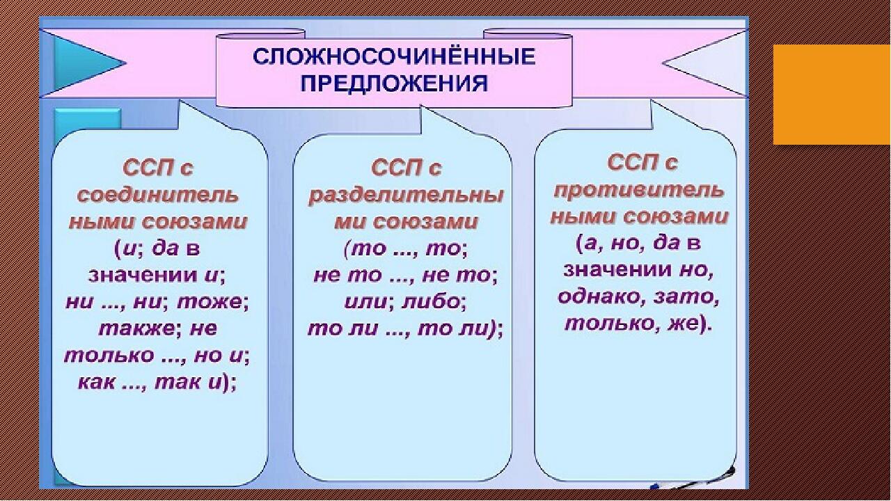 Схемы с союзом или