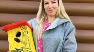 Презентація на тему: "Виготовлення Арт-шпаківень"