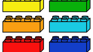 ГРА - ПРЕЗЕНТАЦІЯ "LEGO - ПОРІВНЯЛОЧКА" з використанням технології "Шість цеглинок"