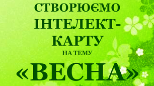 Створення інтелект-карти  за темою «Весна» у 2 класі