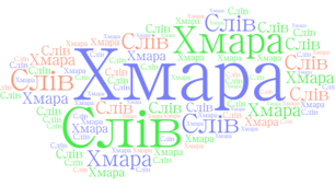 Хмара слів до теми " У світі тварин"