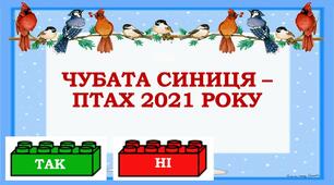 Тема Птахи. Гра "Так чи ні"