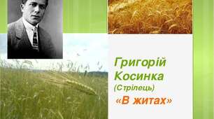 Григорій Косинка ,,В житах".