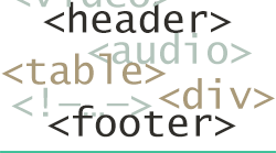 Посібник з табличкою  "HTML-теги"