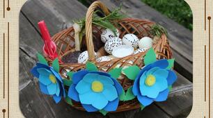 Послідовність виготовлення великоднього декору