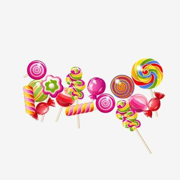 Cartoon,candy,sugar | Birthday invitation background, Old fashioned sweets,  Candy party