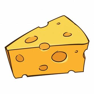 Dibujos animados de queso Vector Premium | ชีส, ภาพประกอบ, สติกเกอร์