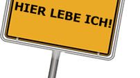 Hier lebe ich