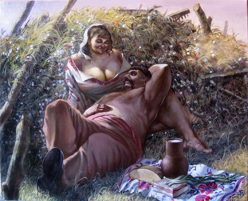 Український полудень”, 2009 р. художник О.Г. Іванов
