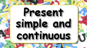 3.5. Present Simple and Present Continuous_Group B (Focus 1)
