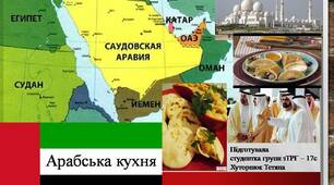 Презентація "Особливості арабської кухні"