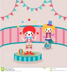 Circus Illustration Vector Art Logo Template And Illustration Stock Illustration - Illustration of entertainment, ferris: 107106540