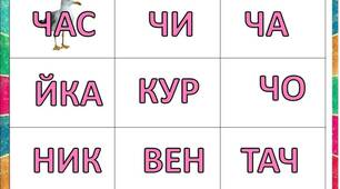 Гра  "Павутинка"  -  Буква  Ч