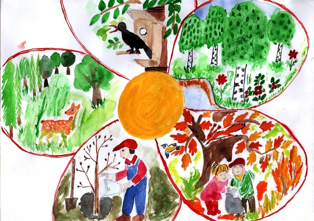 Рисунок поможем природе. Экологические добрые дела. Добрые дела в природе. Иллюстрация на тему природа и мы. Добрые дела для детей в природе.