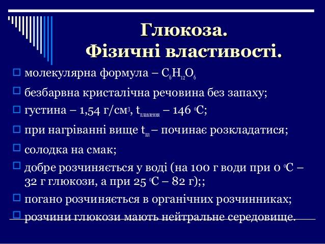 вуглеводи. глюкоза. сахарозаі