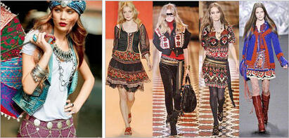 Фольклорний стиль в одязі — Moda