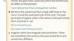 Solutions Elementary Unit 9 Present Perfect