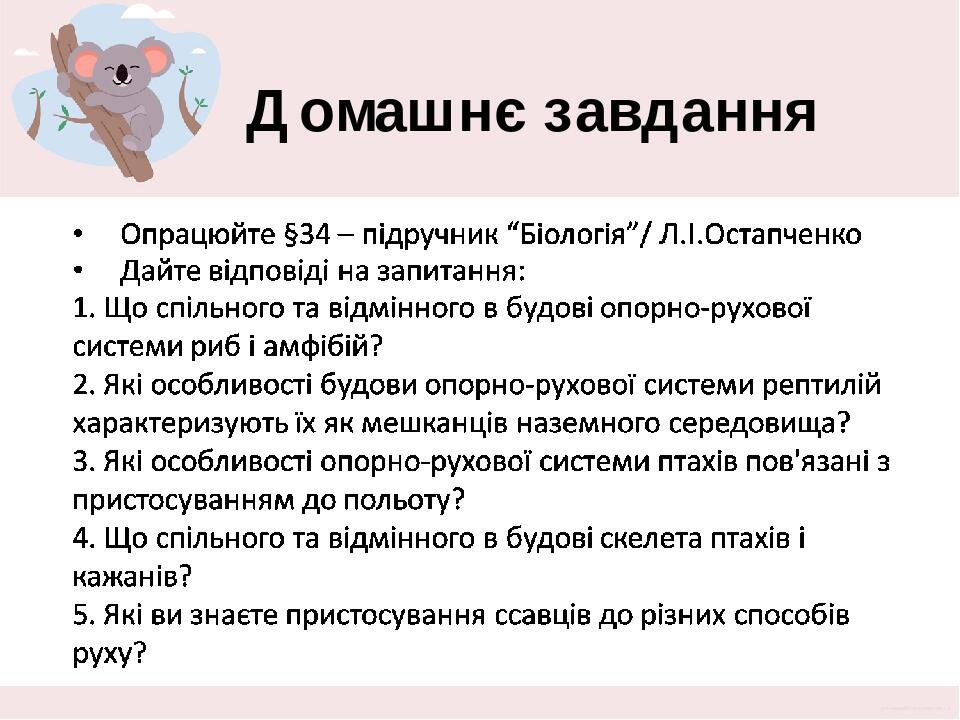 Домашнє завдання