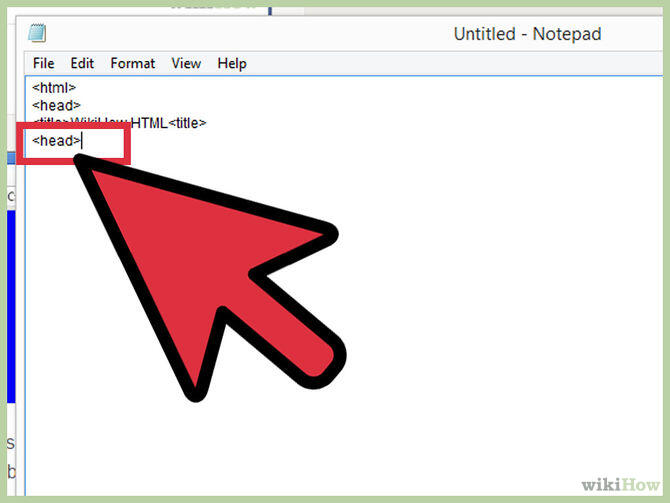 Create a Simple Webpage Using Notepad Step 6 Version 2.jpg